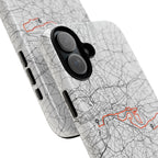 London Marathon Route Tough Phone Case