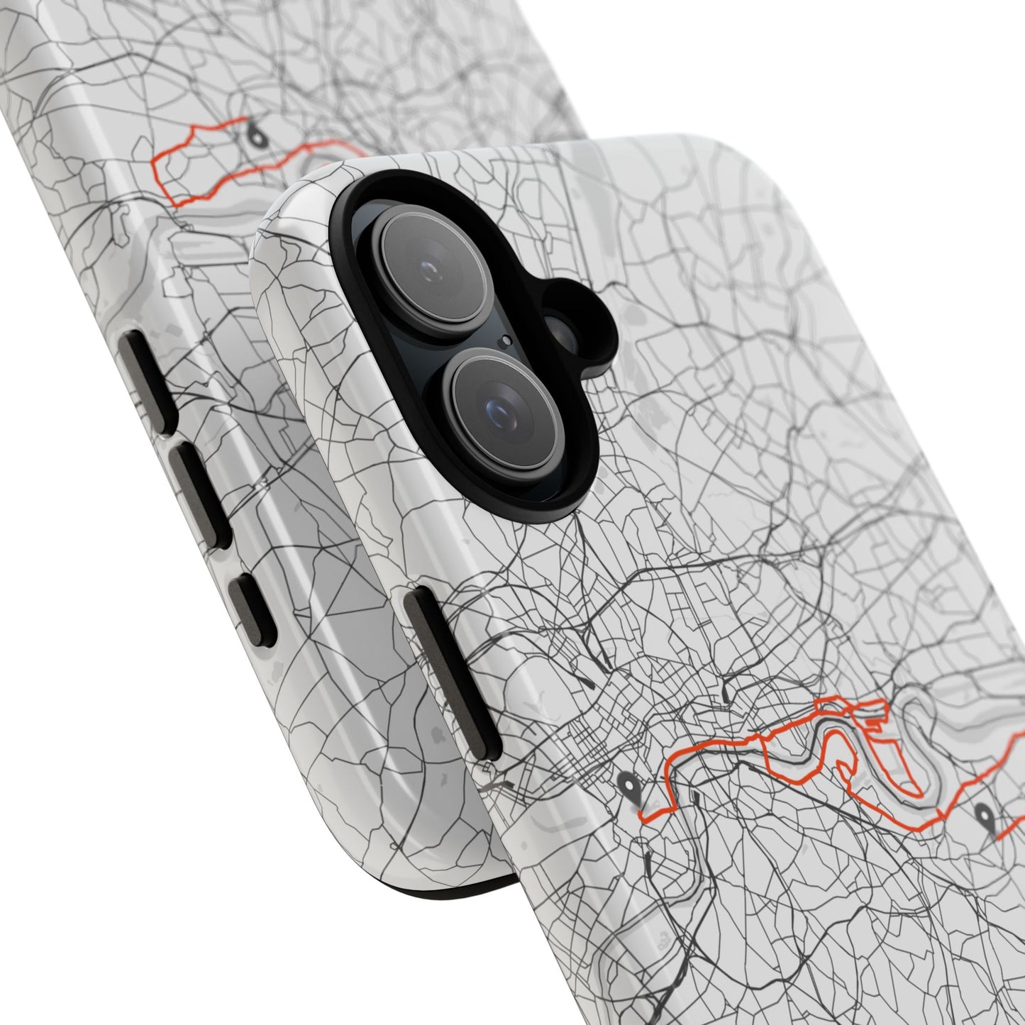 London Marathon Route Tough Phone Case