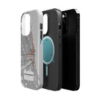 Chicago Marathon Route Magnetic Impact-Resistant Phone Case