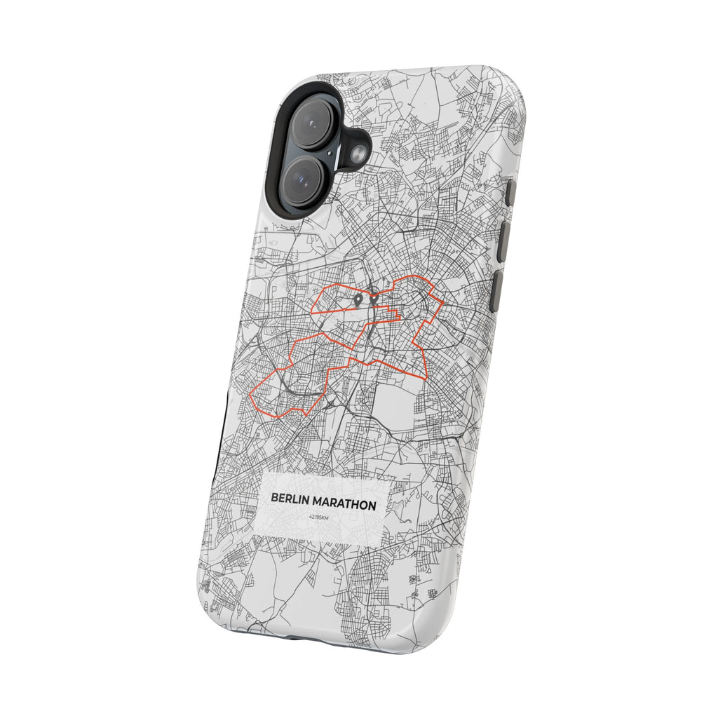 Berlin Marathon Route Magnetic Impact-Resistant Phone Case