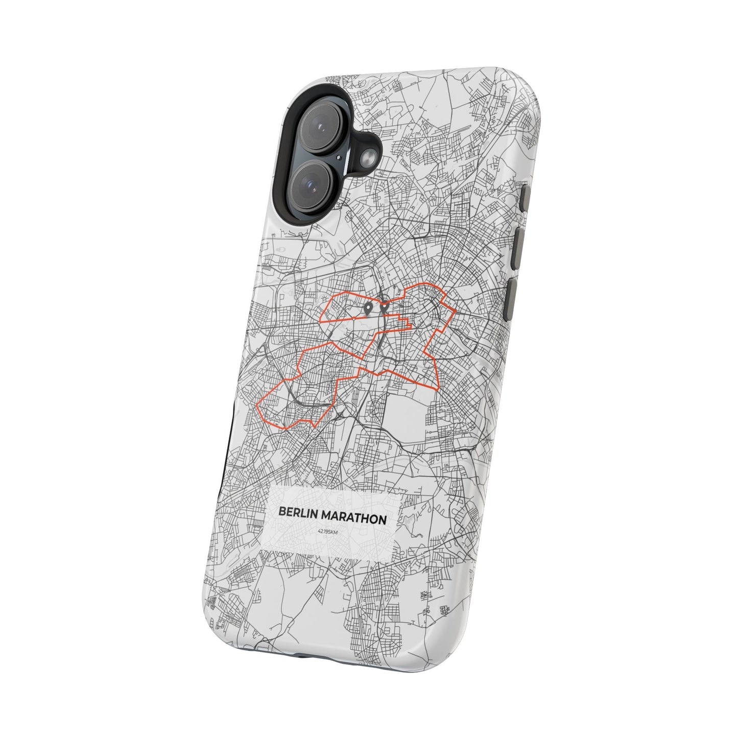 Berlin Marathon Route Magnetic Impact-Resistant Phone Case