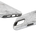 Boston Marathon Route Magnetic Impact-Resistant Phone Case
