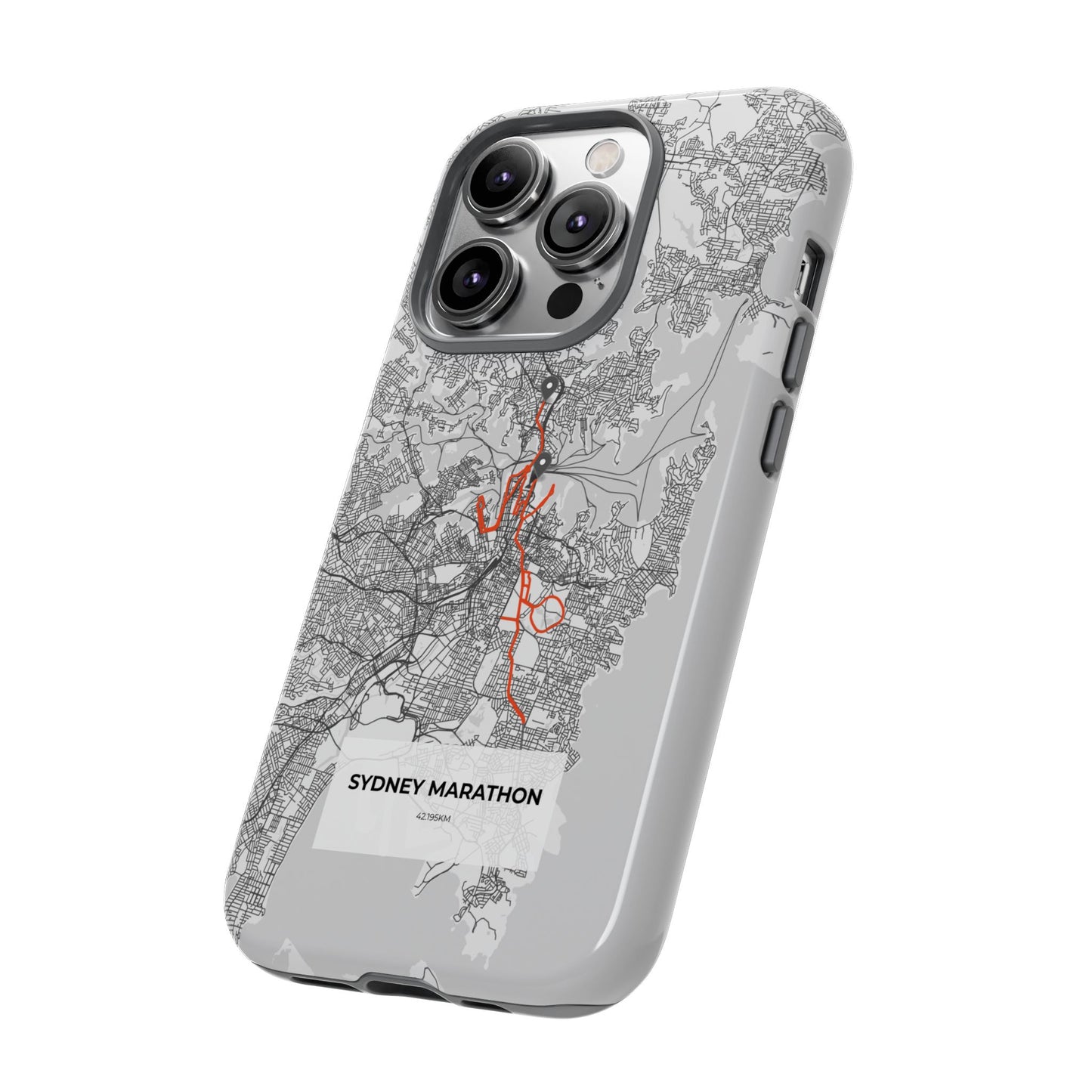 Sydney Marathon Route Tough Phone Case