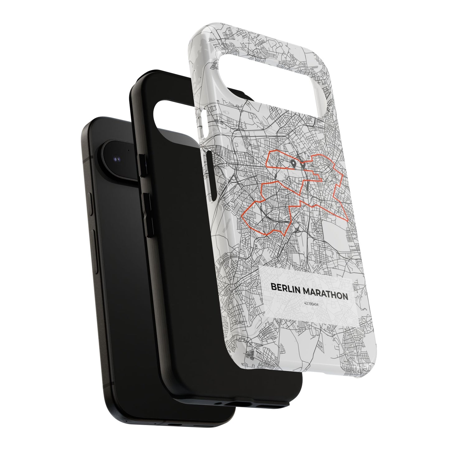 Berlin Marathon Route Tough Phone Case
