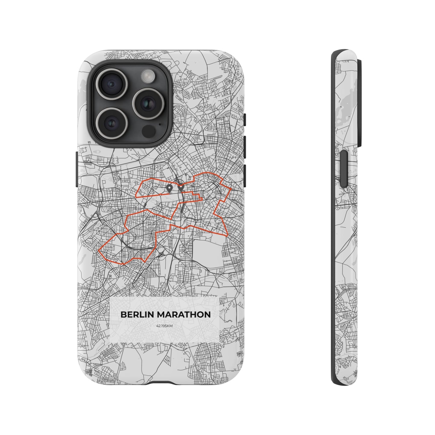 Berlin Marathon Route Tough Phone Case