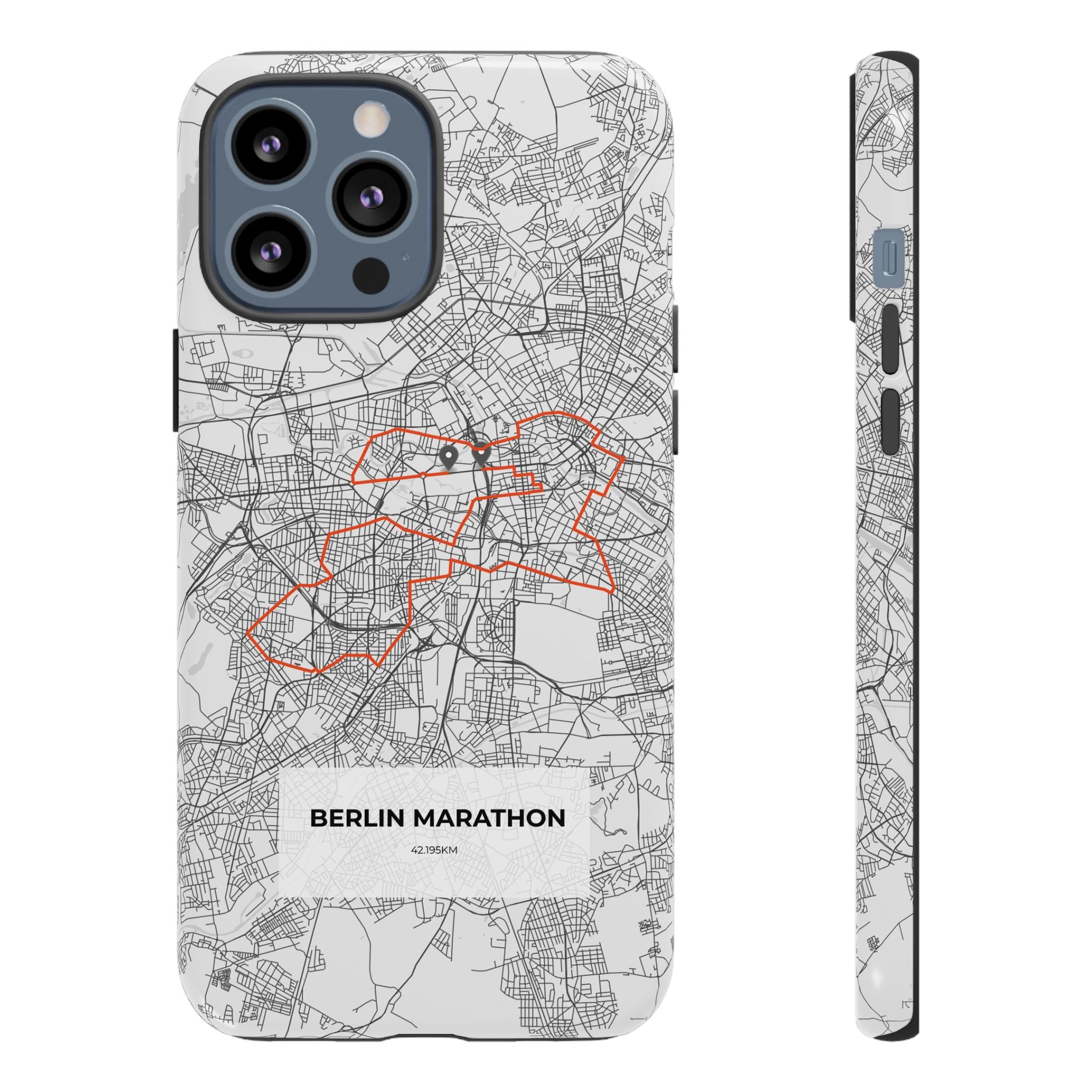 Berlin Marathon Route Tough Phone Case