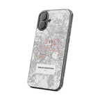 Berlin Marathon Route Clear Impact-Resistant Phone Case