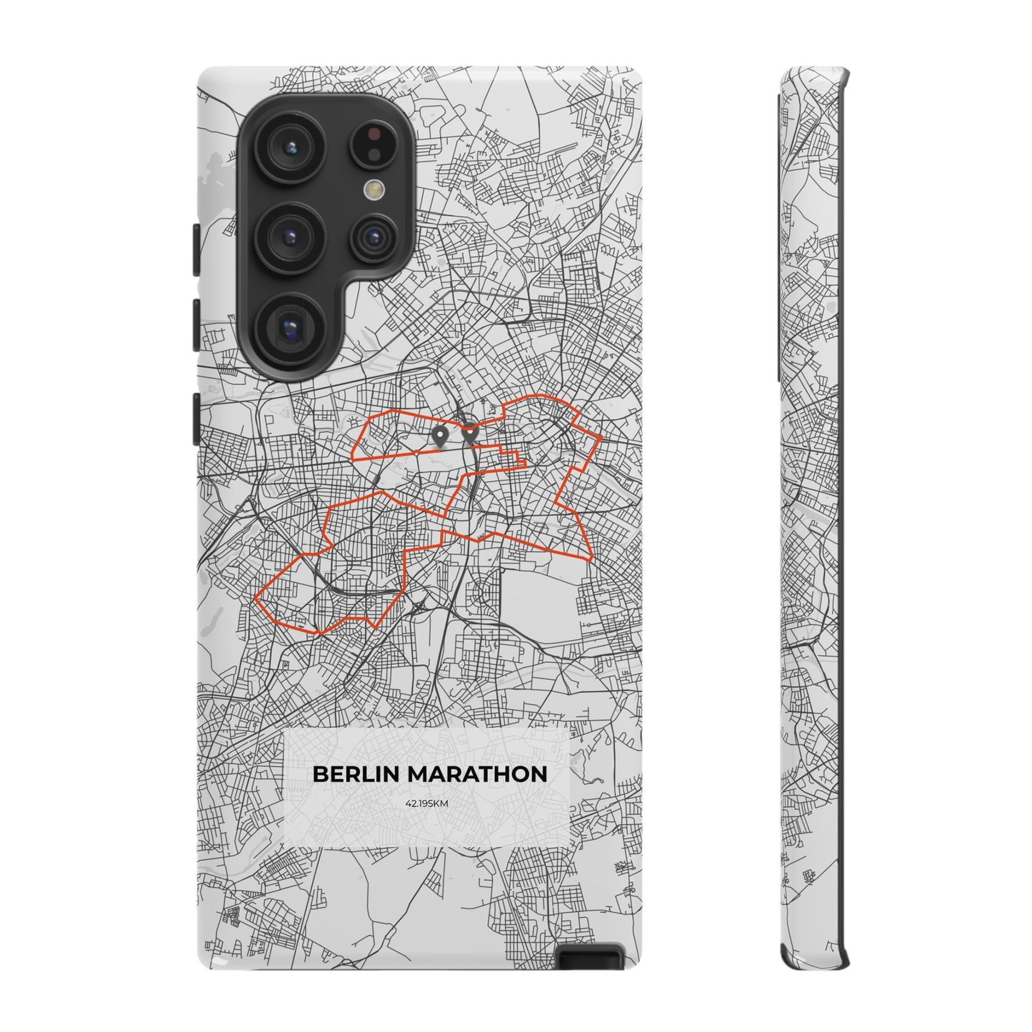 Berlin Marathon Route Tough Phone Case