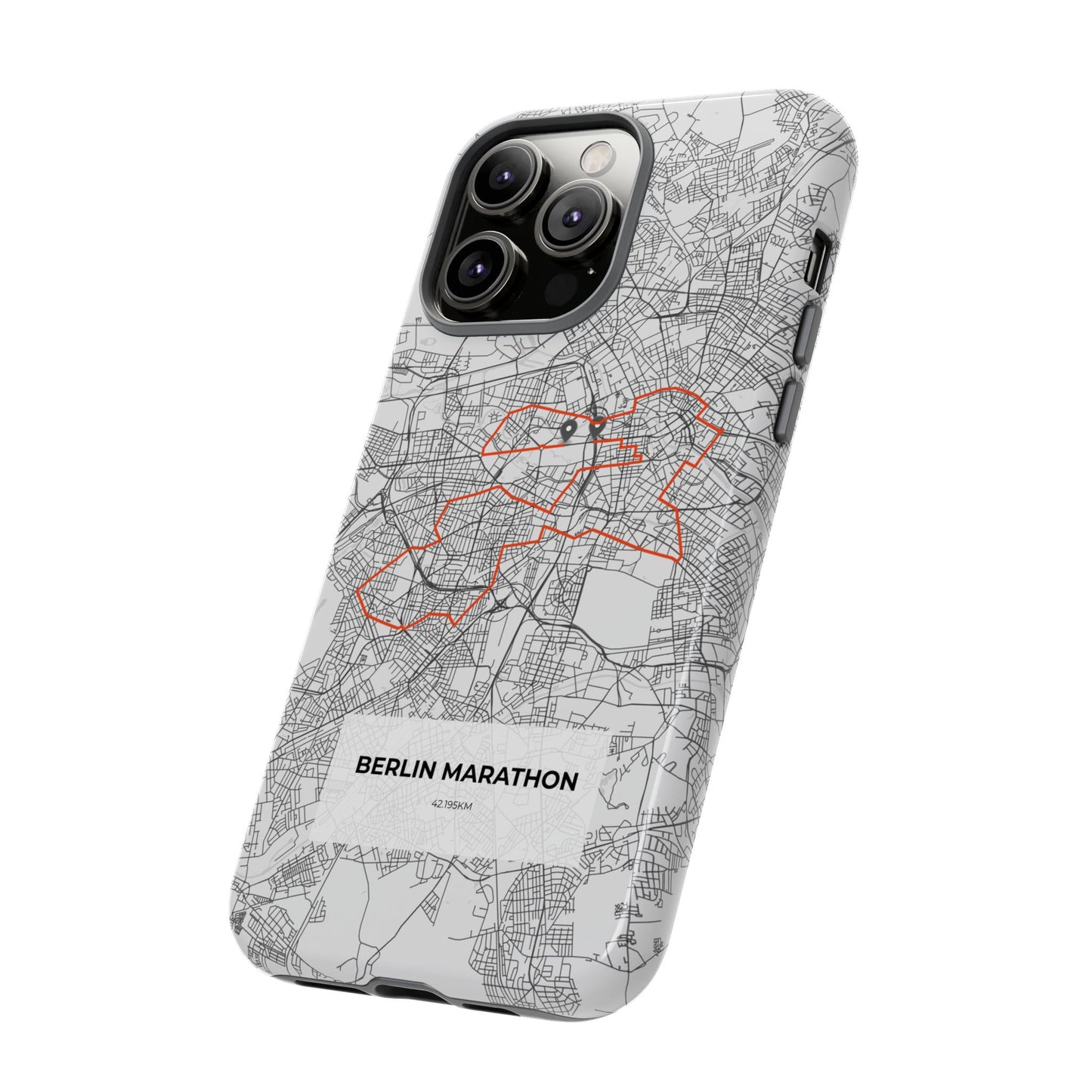 Berlin Marathon Route Tough Phone Case