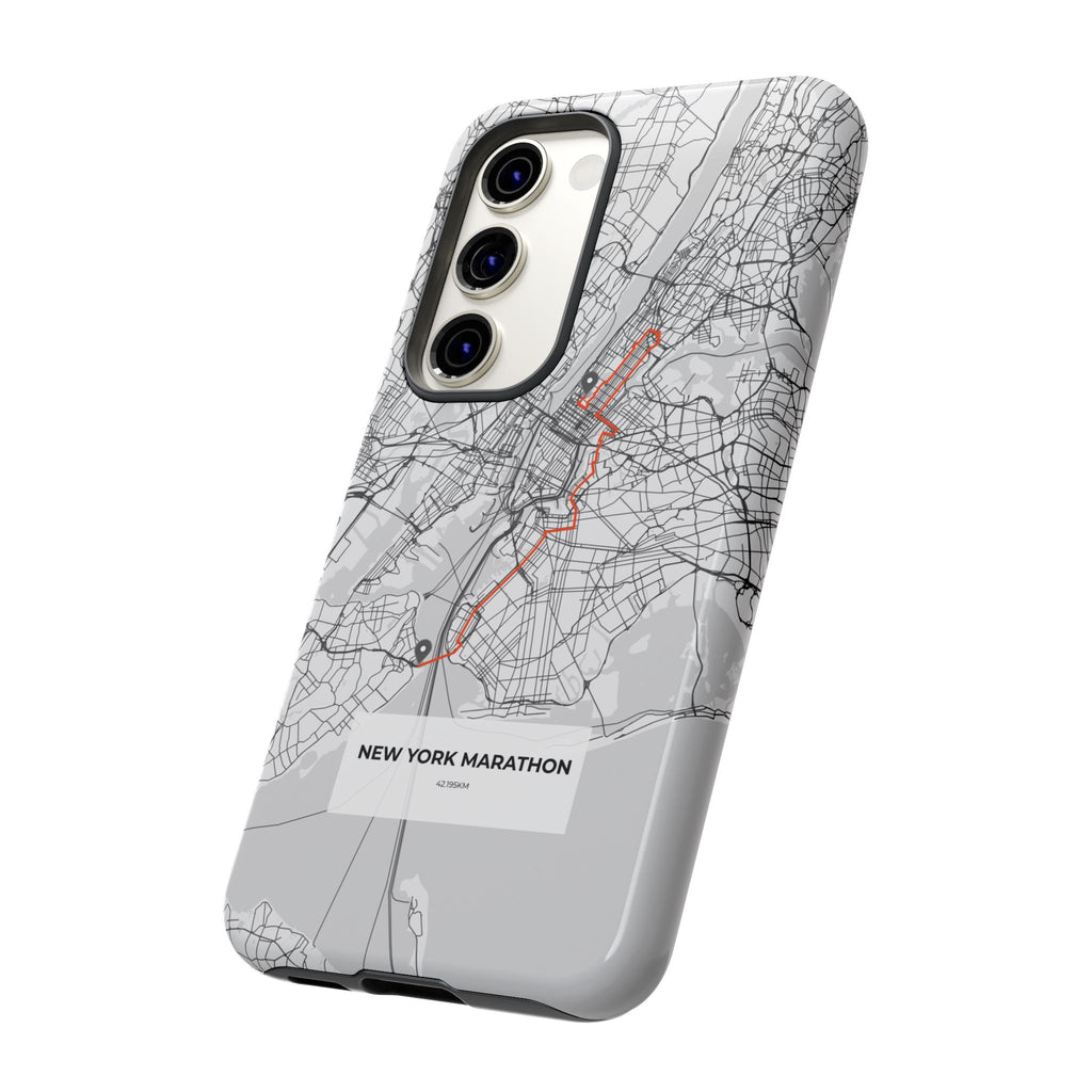 New York Marathon Route Tough Phone Case