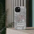 Berlin Marathon Route Magnetic Impact-Resistant Phone Case