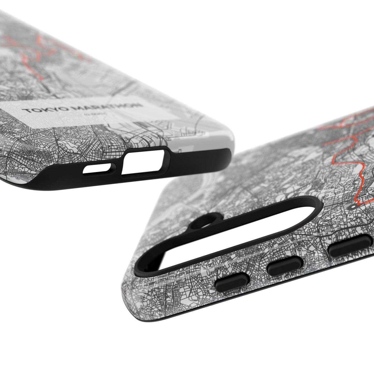 Tokyo Marathon Route Tough Phone Case