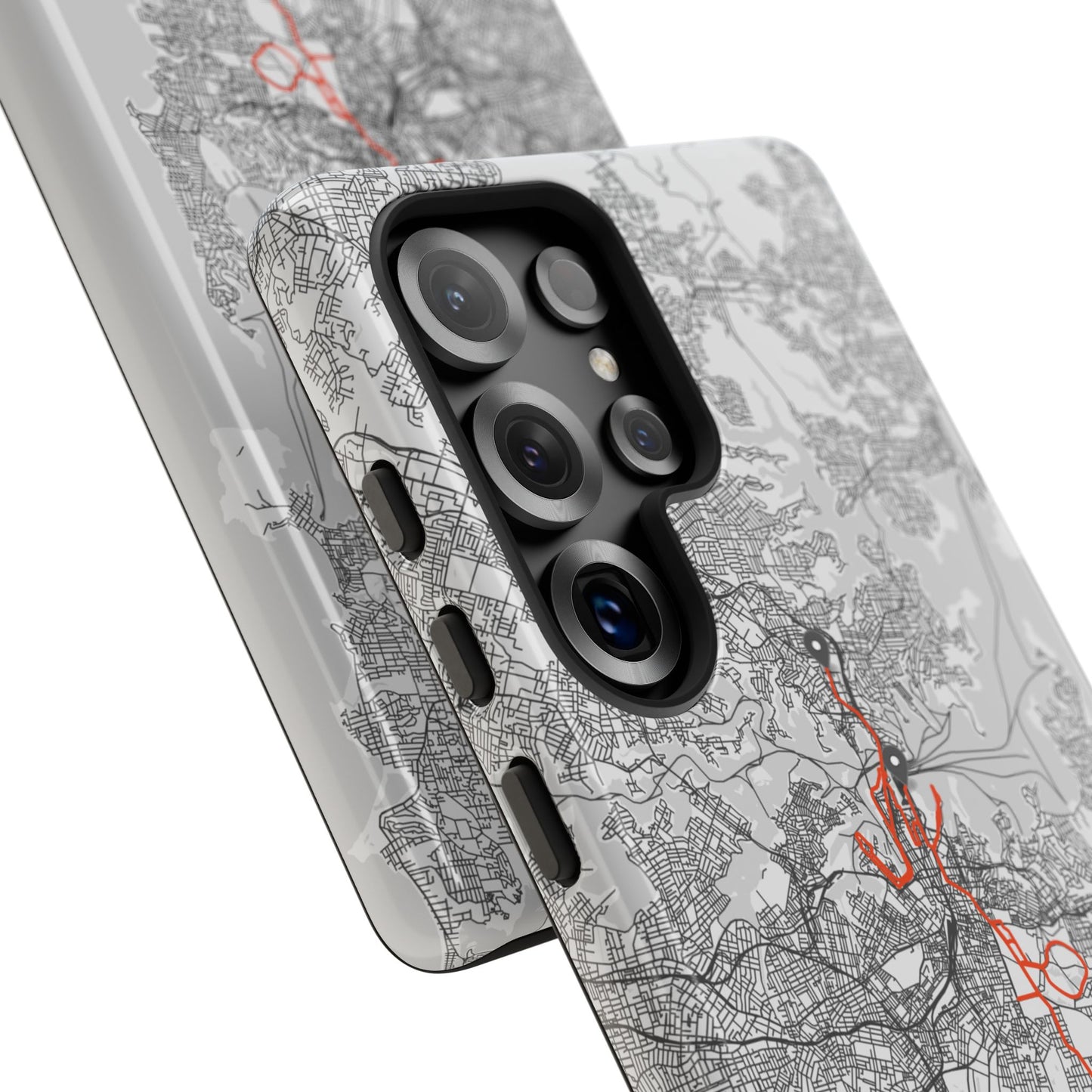 Sydney Marathon Route Tough Phone Case