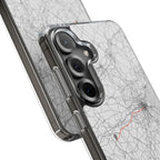 Boston Marathon Route Clear Impact-Resistant Phone Case