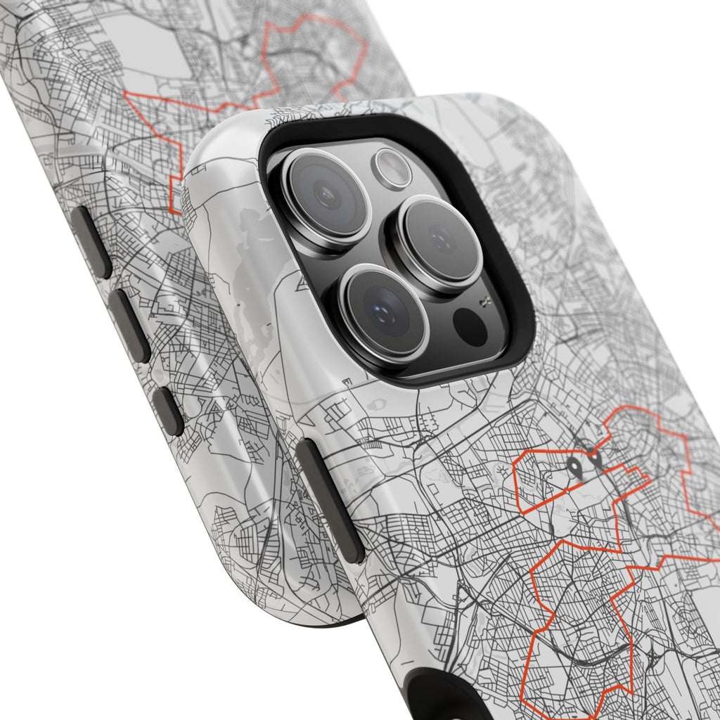 Berlin Marathon Route Magnetic Impact-Resistant Phone Case