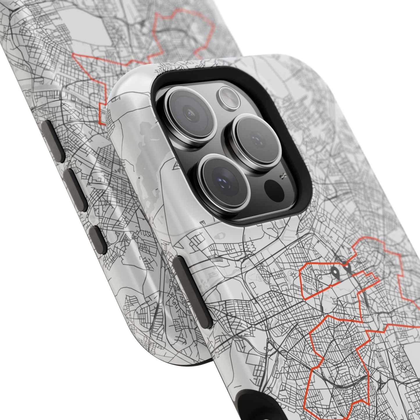 Berlin Marathon Route Magnetic Impact-Resistant Phone Case