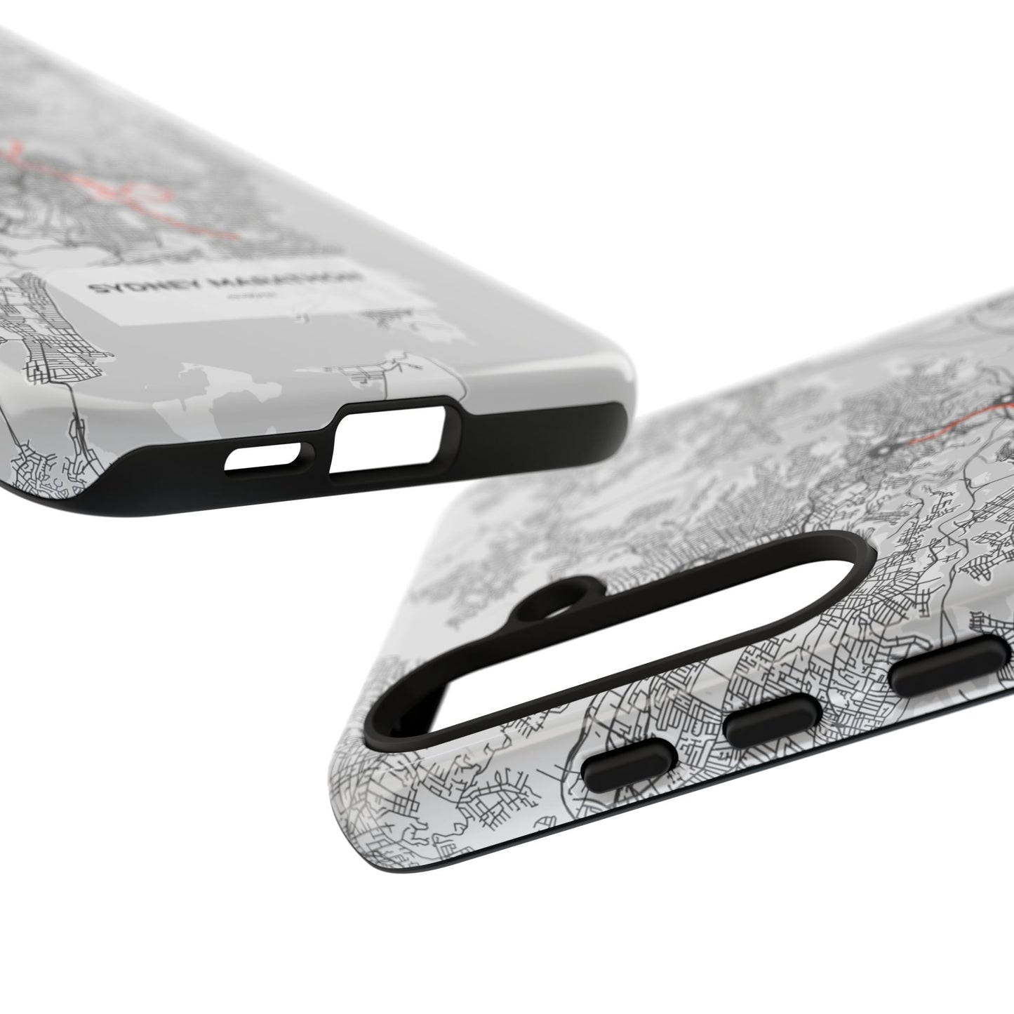 Sydney Marathon Route Tough Phone Case