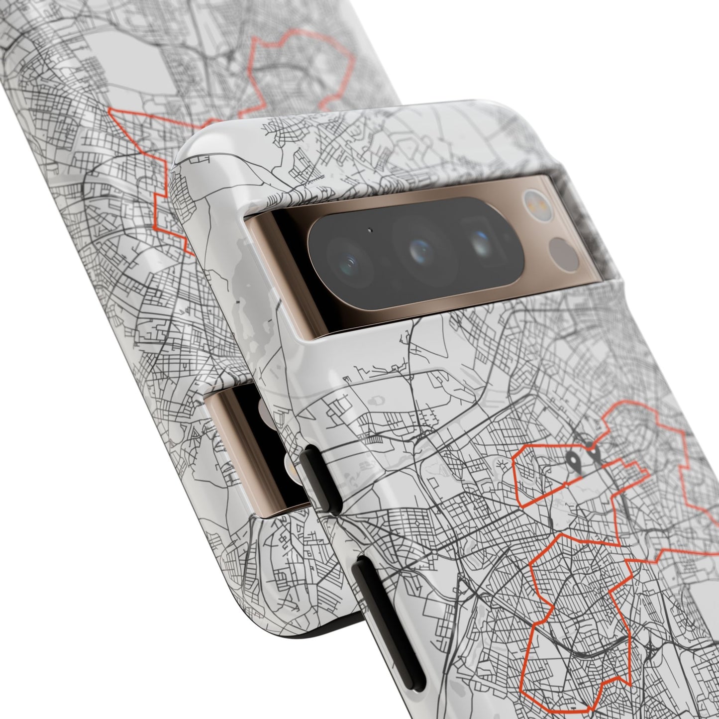 Berlin Marathon Route Tough Phone Case