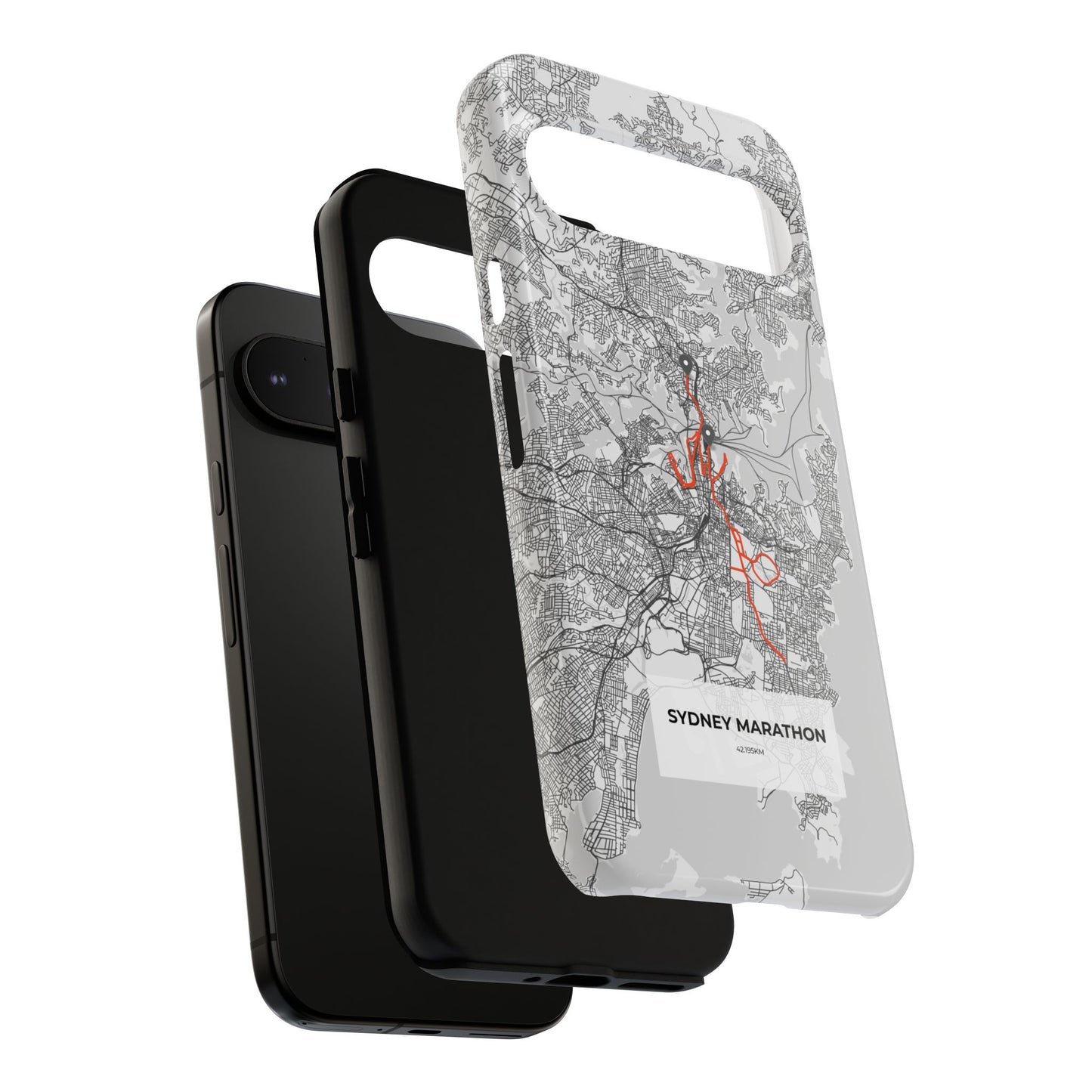 Sydney Marathon Route Tough Phone Case