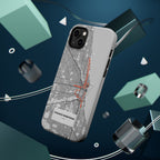 Chicago Marathon Route Magnetic Impact-Resistant Phone Case