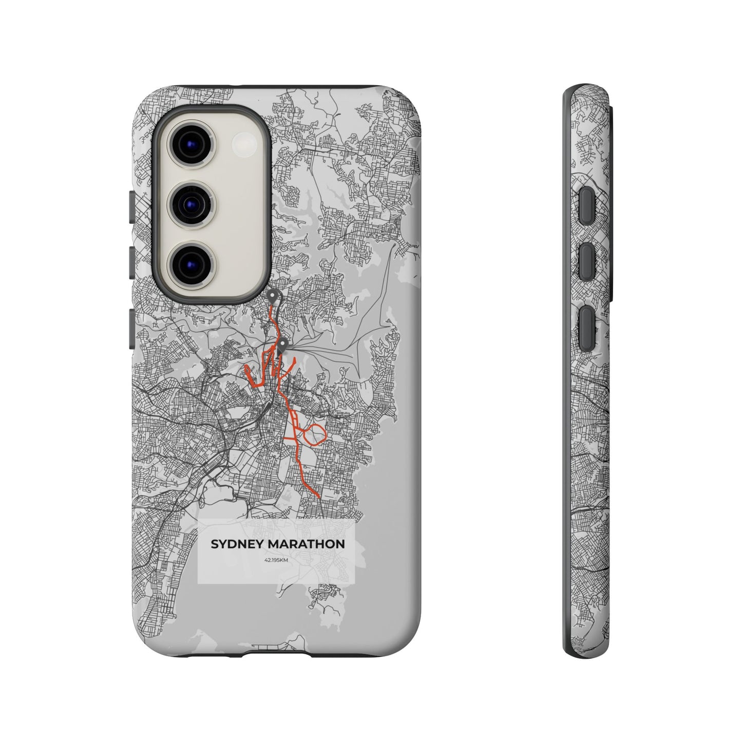 Sydney Marathon Route Tough Phone Case