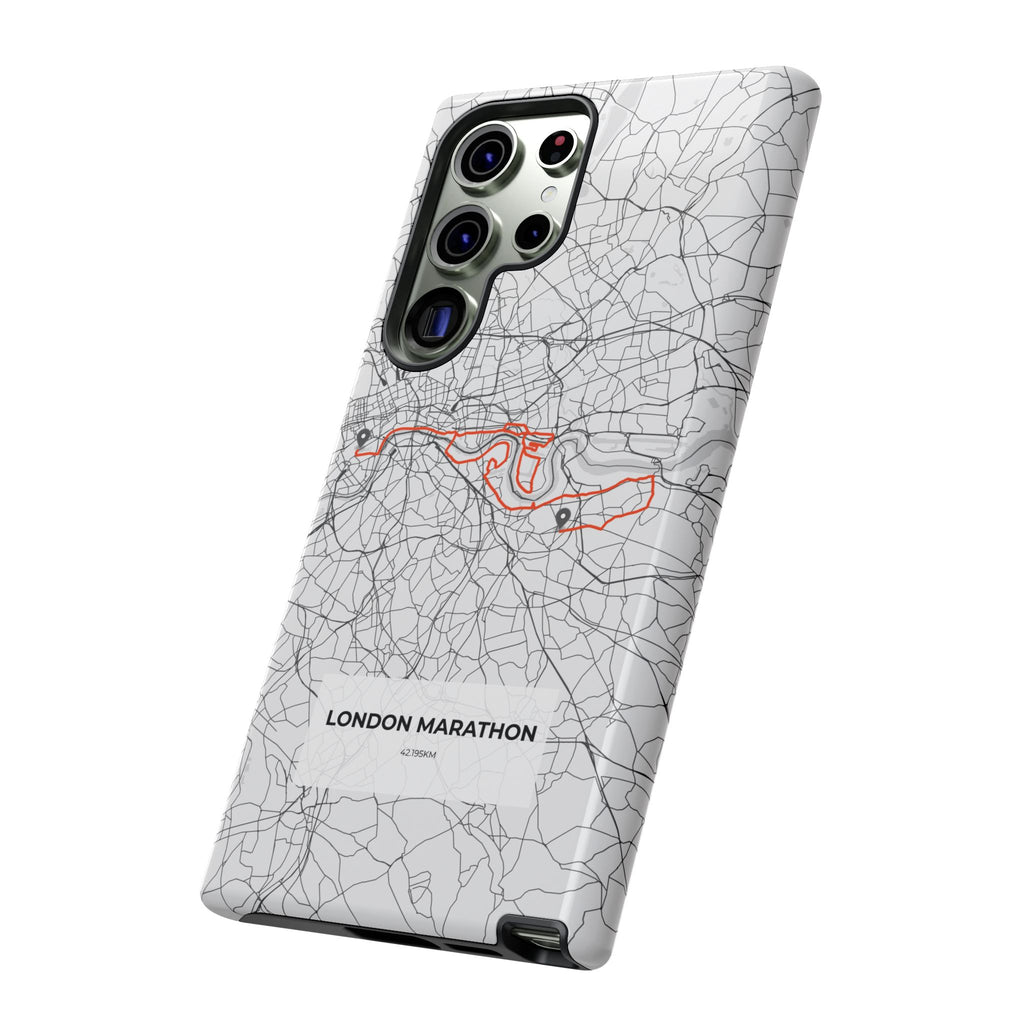 London Marathon Route Tough Phone Case