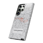 London Marathon Route Tough Phone Case
