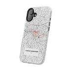 London Marathon Route Magnetic Impact-Resistant Phone Case