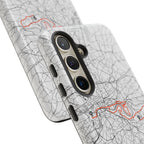 London Marathon Route Tough Phone Case