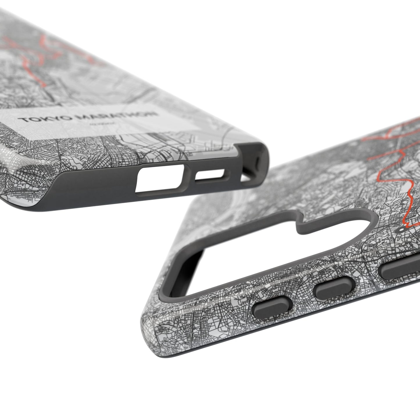 Tokyo Marathon Route Tough Phone Case