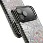 Berlin Marathon Route Clear Impact-Resistant Phone Case