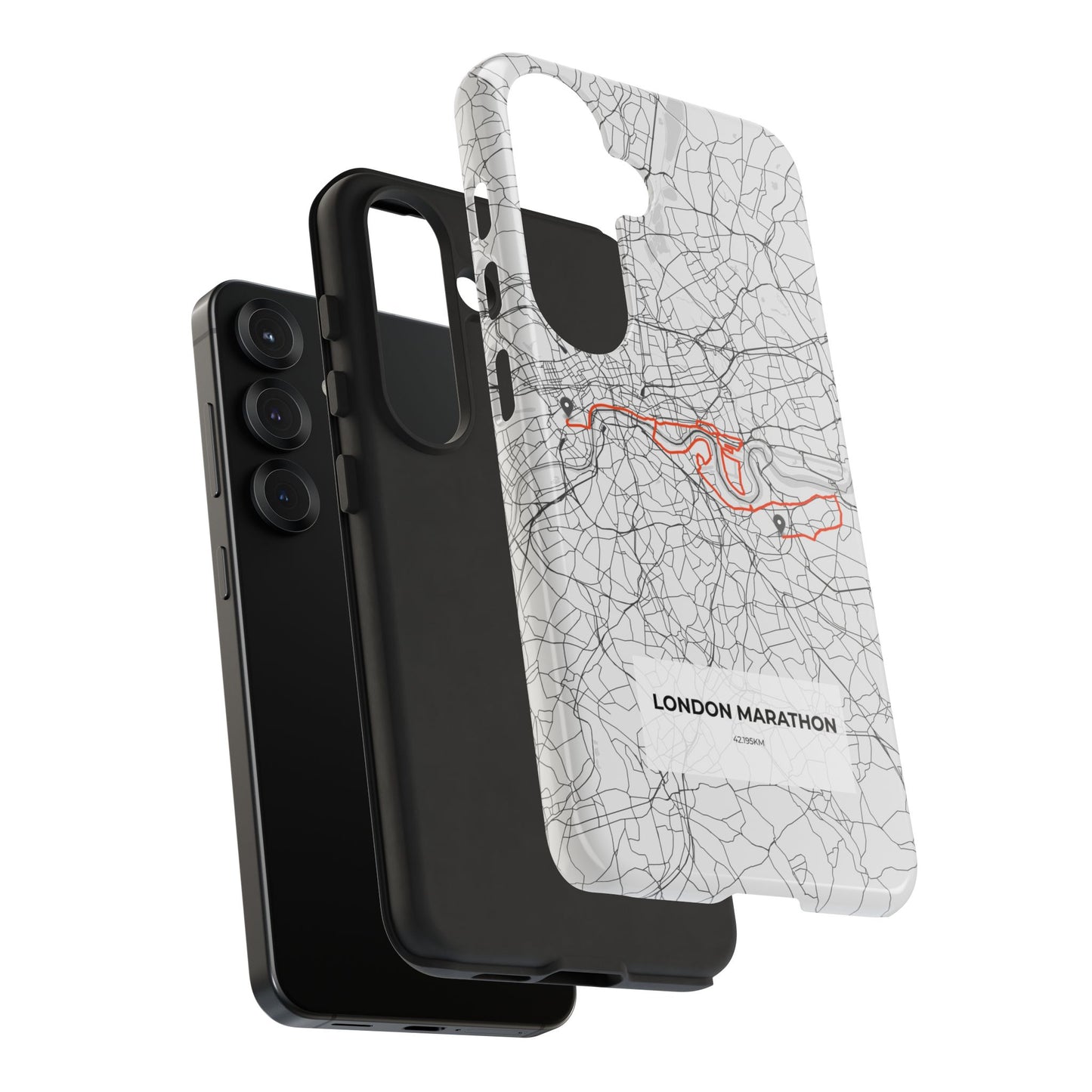 London Marathon Route Tough Phone Case