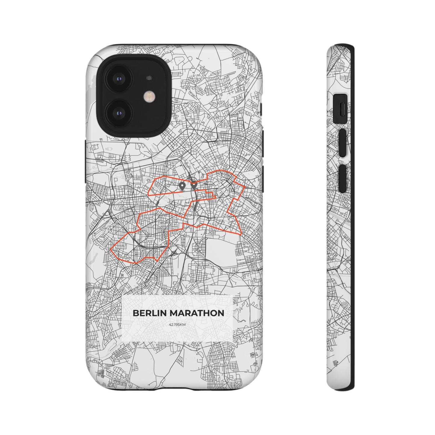 Berlin Marathon Route Tough Phone Case