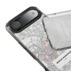 Berlin Marathon Route Clear Impact-Resistant Phone Case