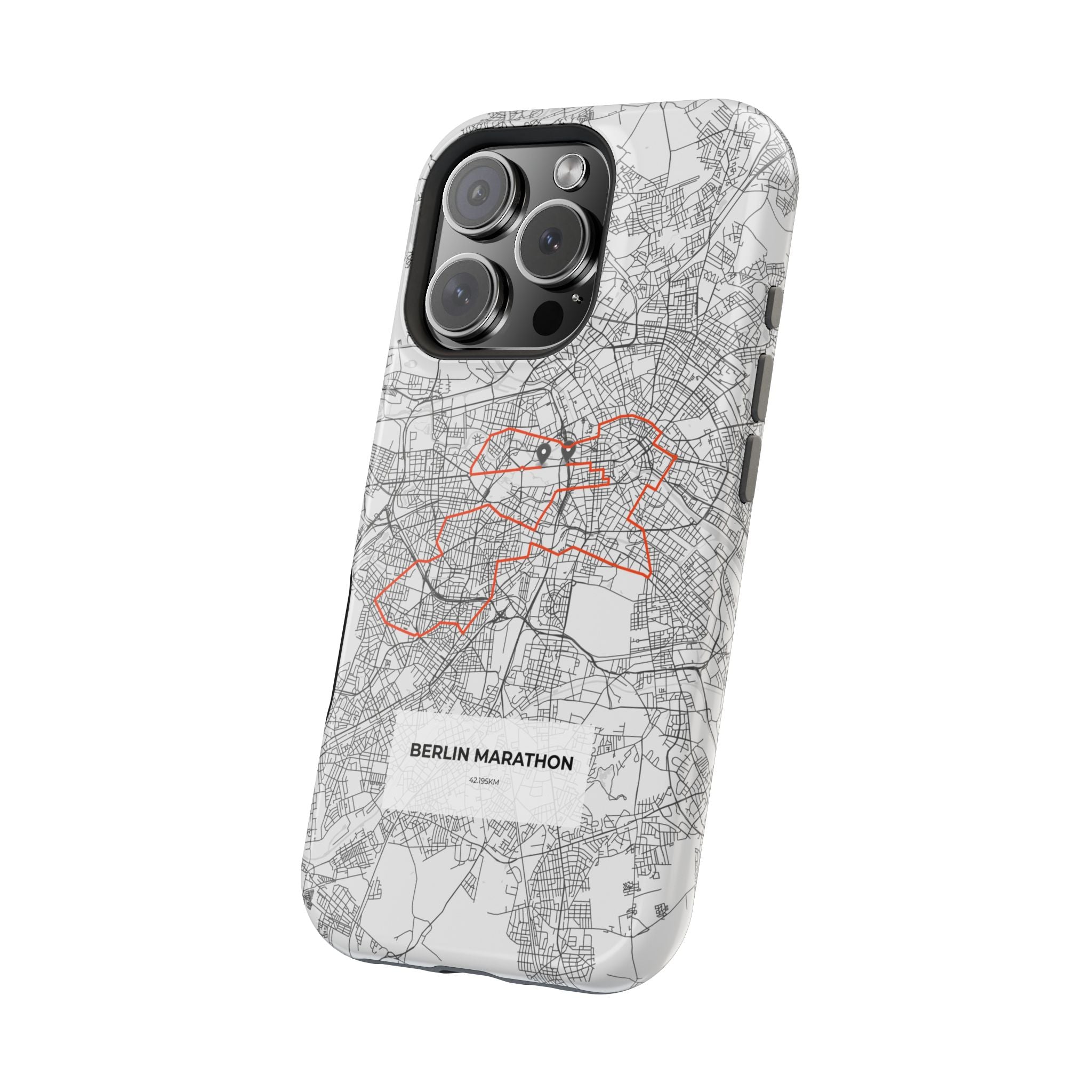 Berlin Marathon Route Magnetic Impact-Resistant Phone Case