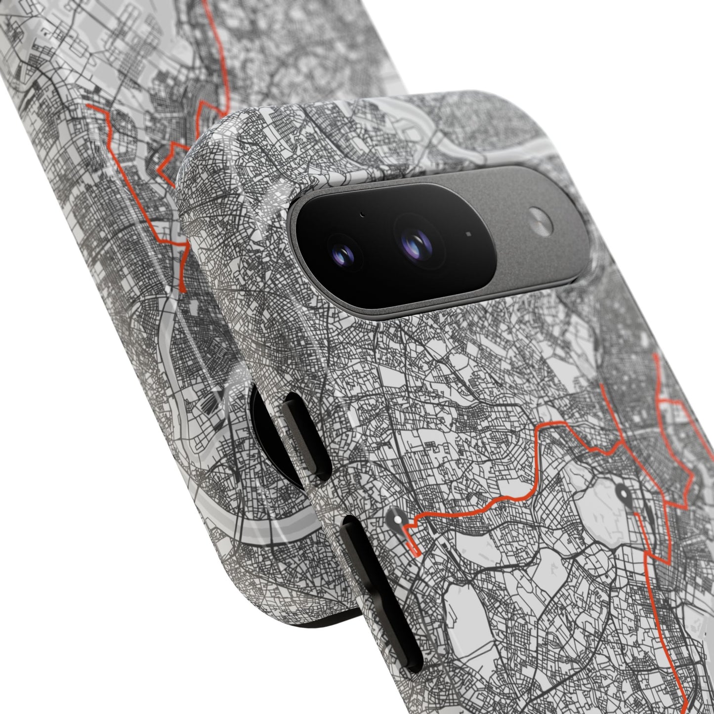 Tokyo Marathon Route Tough Phone Case