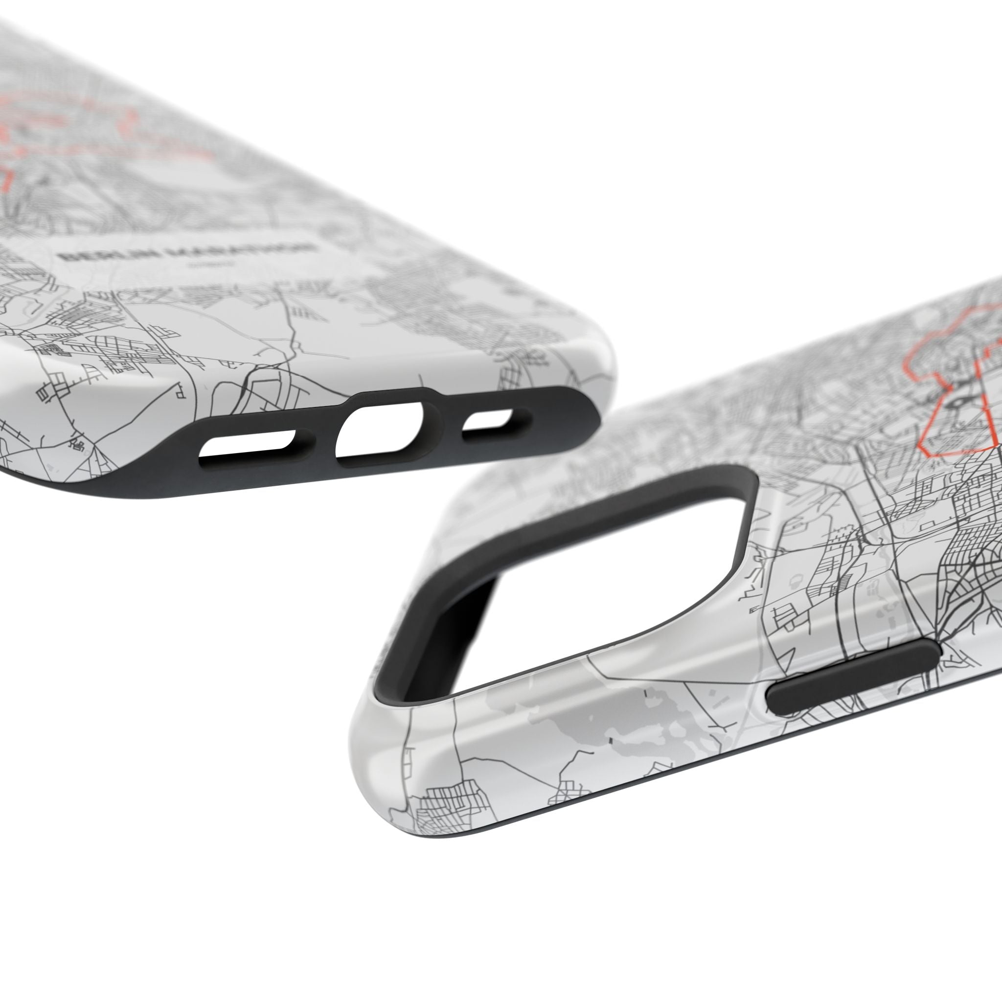 Berlin Marathon Route Magnetic Impact-Resistant Phone Case