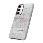 London Marathon Route Tough Phone Case