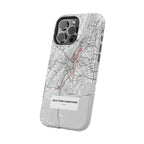 New York Marathon Route Magnetic Impact-Resistant Phone Case