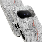 New York Marathon Route Tough Phone Case