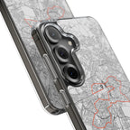Berlin Marathon Route Clear Impact-Resistant Phone Case
