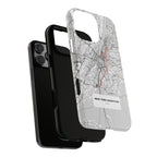 New York Marathon Route Tough Phone Case