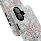 Berlin Marathon Route Tough Phone Case