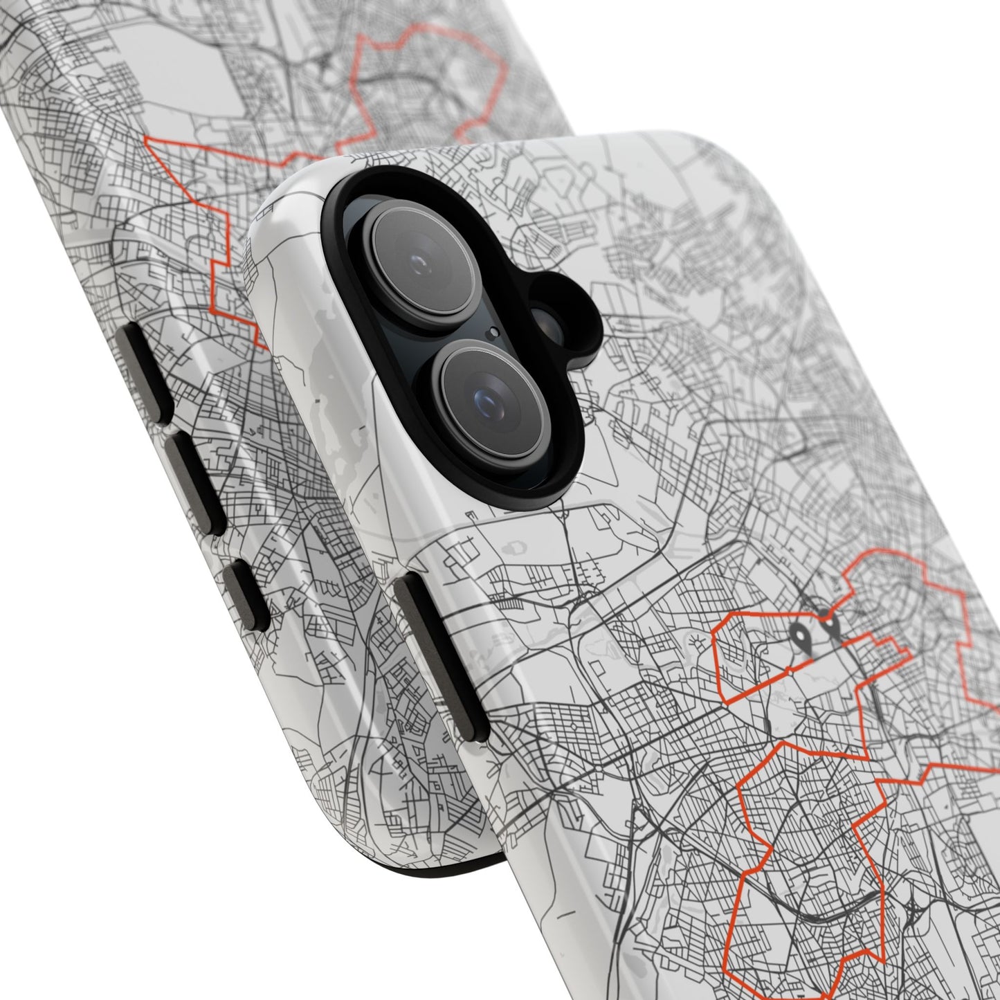 Berlin Marathon Route Tough Phone Case