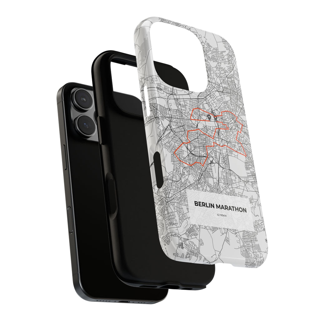 Berlin Marathon Route Tough Phone Case