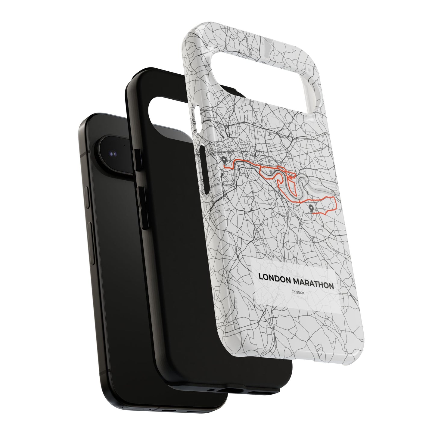 London Marathon Route Tough Phone Case
