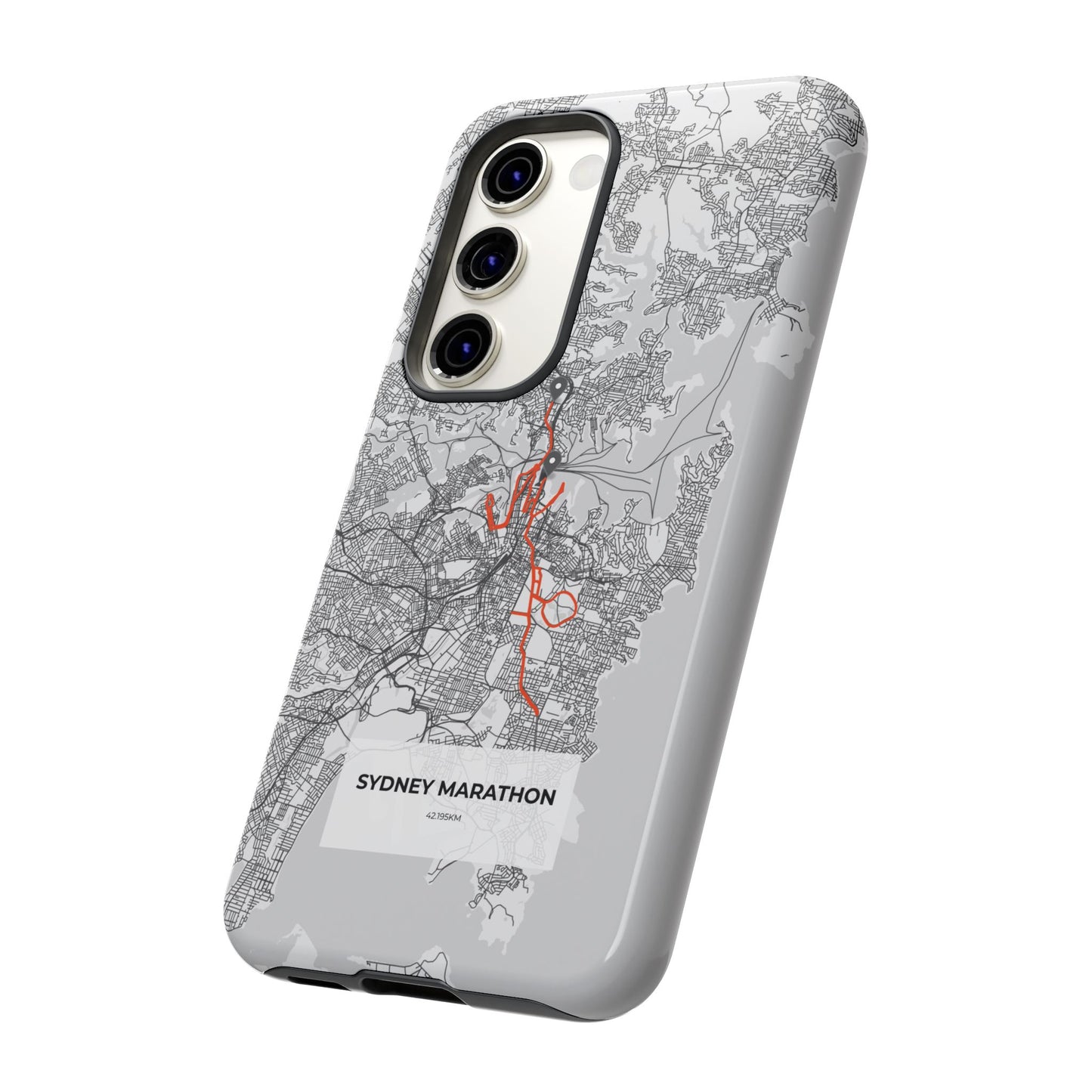 Sydney Marathon Route Tough Phone Case