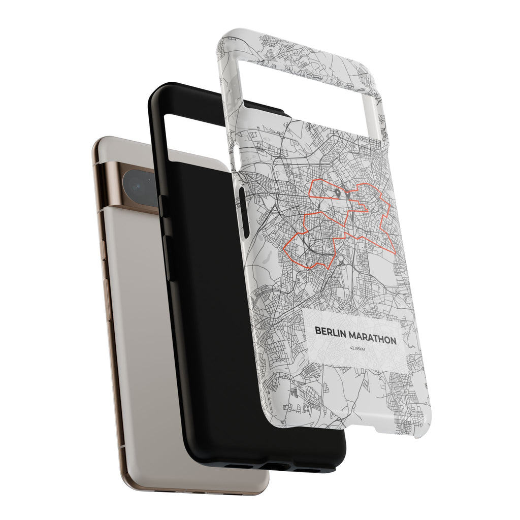 Berlin Marathon Route Tough Phone Case