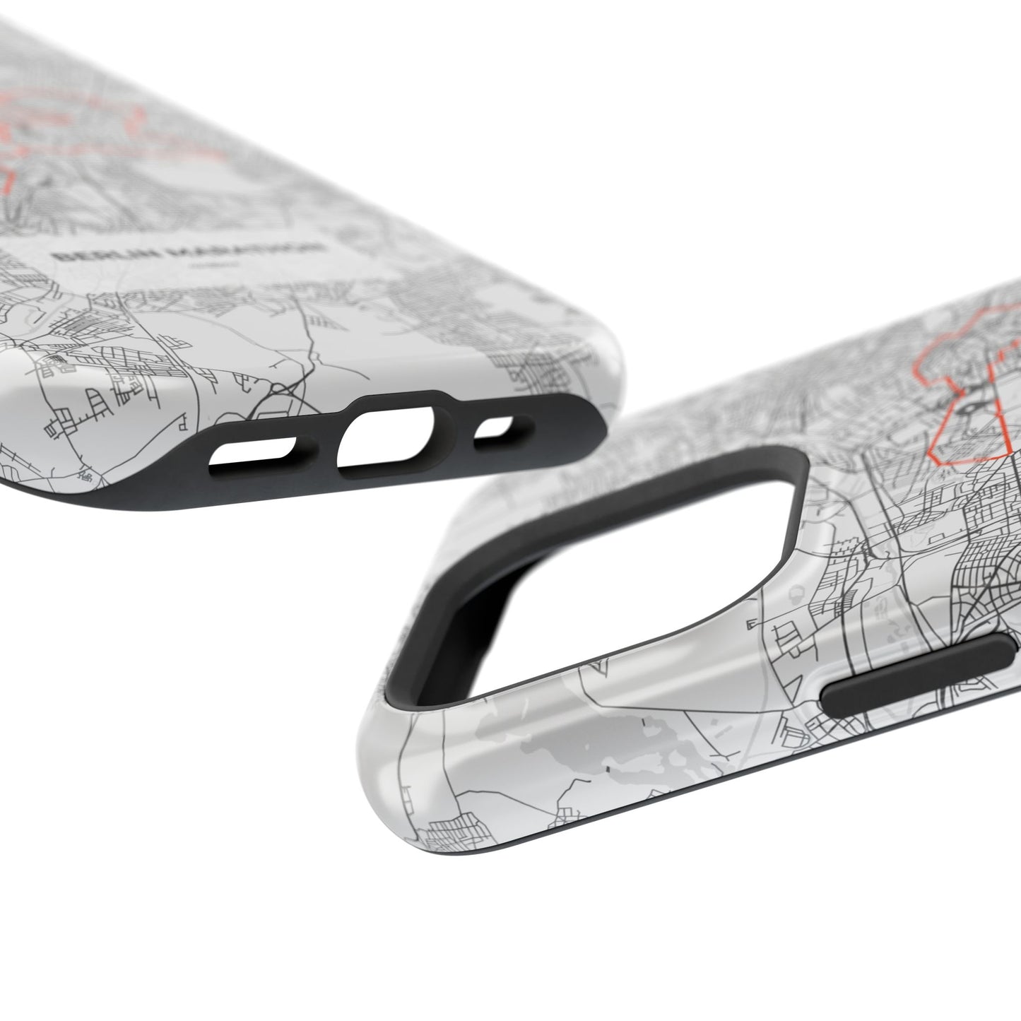 Berlin Marathon Route Magnetic Impact-Resistant Phone Case