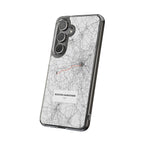 Boston Marathon Route Clear Impact-Resistant Phone Case